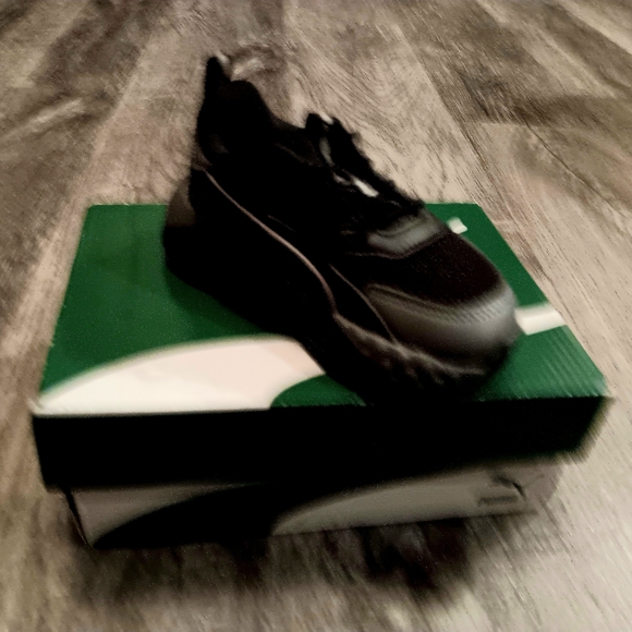 PUMA Kids Boys Rs-Trck Slate Lace Up Sneakers Shoes Casual - Black - Picture 6 of 10